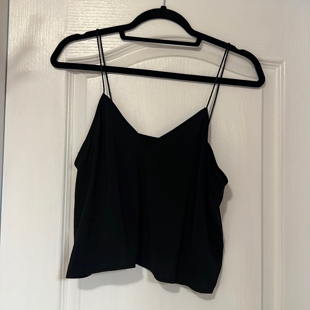 Black baggy tank top